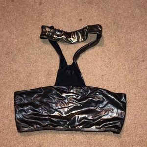 NBD CHOKER BANDEAU BATHINGSUIT